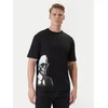 KARL LAGERFELD Majica 755170 562251 Črna Loose Fit