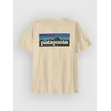 Patagonia P-6 Logo moška majica undyed natural