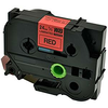 Kompatibilen trak za Brother TZe-451/TZ-451/PT/P-Touch 24mm - črn izpis/rdeč trak