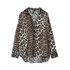 VERO MODA Bluza VMJosie kremna/svetlo rjava/črna