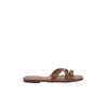 Trendyol Shoes Ženske papuče Takss25Te00046, Smeđe