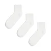Cropp - 3 pack čarapa - white