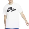 Nike Moška majica JUST DO IT SWOOSH Moška kratka majica Bela