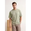 Trendyol Muška majica Tmnss26Ts00024, Kaki