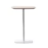 eoshop Barska miza, hrast/bela, MDF/kovinski, premer 60 cm, HARLOV