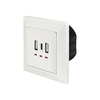Logilink uzidna utičnica, 2 USB-A, 1 USB-C ( 4803 )