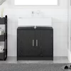 Kupaonski ormar Crni hrast 63 x 29 x 55 cm Konstruirano drvo