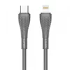 USB data kabal LDNIO LC671 Type-C na Lightning 1m crni