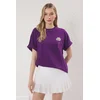 Trendyol Milla Ženska majica TWOSS25TS00147, Ljubičasta