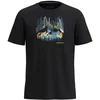 Smartwool Majica s kratkimi rokavi VITAL PEAKS ACTIVE S SHORT SLEEVE GRAPHIC, črna (XL)