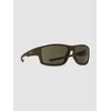 Dot Dash Huggy Brown Satin Sunglasses vint grn