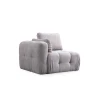 Atelier del Sofa Fotelja Amaris L1, 100 x 100 x 65 cm, Svetlosiva