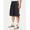 Kratke hlače adidas Firebird Adicolor Jorts Mid-Rise Straight Leg Indigo Denim 34