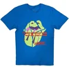 The Rolling Stones Hackney Diamonds Neon Tongue Blue L Majica
