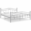 Okvir za krevet sivi metalni 180 x 200 cm