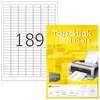 HERMA Etikete TOPSTICK 02H874001 (Bele)