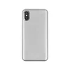 Maska Carbon fiber za iPhone XS Max, Srebrna