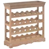 Ormarić za vino smeđi 70 x 22,5 x 70,5 cm MDF