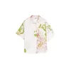 Desigual Bluza rumena/travnato zelena/pastelno rdeča/bela