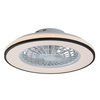Rabalux Plafonjera sa ventilatorom Dalfon2, 48W, 48,5cm, 3000-6000K, Crno-bela