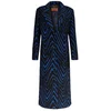 Missoni Ženski kaput DS22WC0ZBT004B-S7281, Crno-Plavi