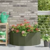 Sadilica Maslinasto zelena 90 x 45 x 35 cm Čelik