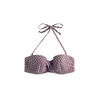 Next Bikini zgornji del opal / rjava / bela