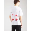 HUGO Majica Dalentin 50553429 Bela Relaxed Fit