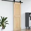Vrata NARVIK 70 x 210 cm Čvrsta borovina (neobrađena) Prirodna