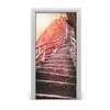 tulup.si Tapete na vratih Stopnice v gorah 95x205 cm