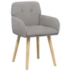 Trpezarijske stolice 2 pcs Bouclé Svjetlosiva 59 x 57 x 85 cm
