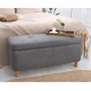 Atelier del Sofa Tabure 100x45x41cm, Tamnosivo