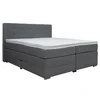 Moderano BOXSPRING POSTELJA 160 cm x 200 cm , tekstil siva