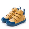 Otroški škornji barefoot URBANEER Mini Yellow