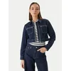Tommy Jeans Prehodna jakna moder denim