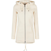 Womens Sweat Parka whitesand