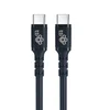 TB Kabel USB-C v USB-C 50cm, silikonski, črn