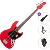 Sire Marcus Miller V3-4 Standard SET Red Satin Električna bas kitara