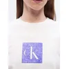 Calvin Klein Jeans Majica modra / bela