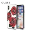 Maska Guess Faceplate Rose za iPhone X/ XS crvena.