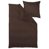 Curt Bauer POSTELJNINA Livorno 140/200 cm damast rjava