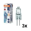 Komplet 3x halogene sijalice za rernu HALOSTAR G4/10W/12V 2700K - Osram