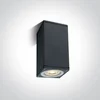 STROPNA SVJETILJKA GU10 10w IP54 100-240V ANTRACIT