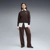 Puma Ženska komplet trenerka Loungewear Standard Sweat Suitt Fl Cl, 693995-33, Braon