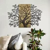 Sombra del Bosque -2 GreenBlack Decorative Wooden Wall Accessory