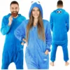 shumee Onesie kigurumi modri elmo kostum Onesie kigurumi modri elmo kostum