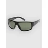 Dot Dash Orbit Shiny Black Sunglasses polarized green