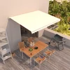 Tenda na ručno uvlačenje 450 x 350 cm krem