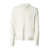 DAN FOX APPAREL Pulover Jaron off-bela