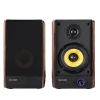 MICROLAB Set aktivnih drvenih zvučnika SOLO3 2.0, 40 W, RMS (15+5W)x2 3.5+0,75, Bluetooth, Optical, 2RCA, 2 komada, Crni